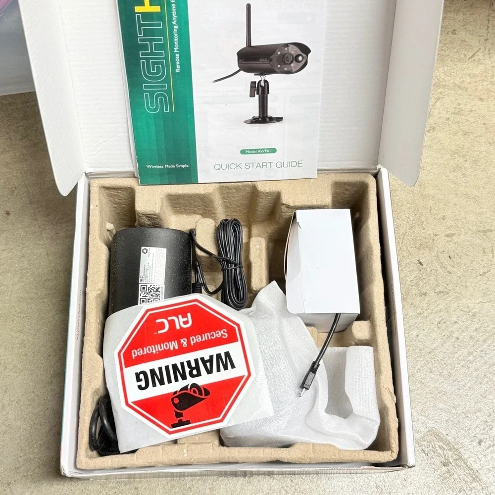ALC AWF61 SightHD 1080p Outdoor Wi-Fi Camera Full HD Surveillance